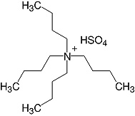 Structure Tetra-n-butylammonium&#183;hydrogensulfat_p.a.