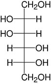 Structure D-Mannitol_analytical grade, Ph. Eur.