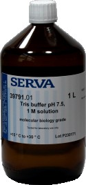 Product Image Tris-Puffer pH 7,5, 1 M Lösung_Molekularbiologie-Qualit&auml;t