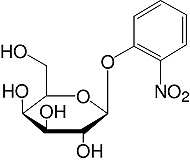 Structure 2-Nitrophenyl-&#946;-D-galactopyranosid_reinst