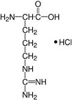 Structure L-Arginin&#183;HCl_reinst, Ph. Eur., USP
