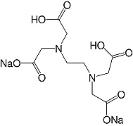 Structure Ethylenediamine tetraacetic acid&#183;Na<sub>2</sub>-salt_analytical grade