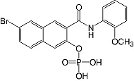 Structure Naphthol-AS-BI-phosphate_research grade