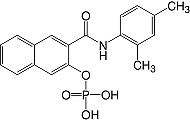 Structure Naphthol-AS-MX-phosphate_research grade