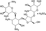 Structure Neomycin&#183;sulfate_research grade, USP