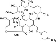 Structure Rifampicin_research grade