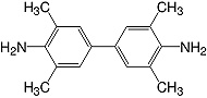 Structure 3,3',5,5'-Tetramethylbenzidine_research grade