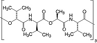 Structure Valinomycin_research grade